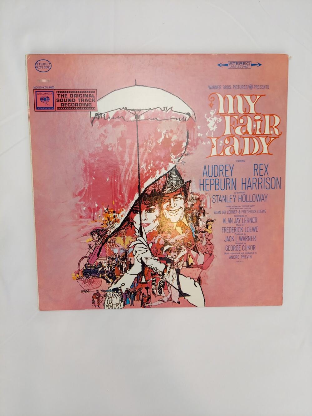 My Fair Lady Original sound Track Recording LP Columbia Records KOL 8000 N